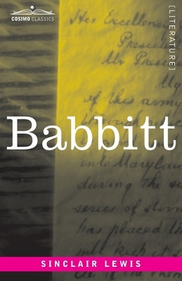 Babbitt by Lewis, Sinclair