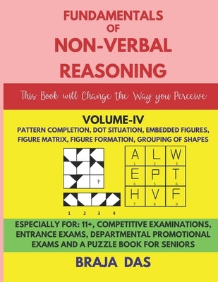 Fundamentals of Non-Verbal Reasoning, Volume-IV by Das, Braja