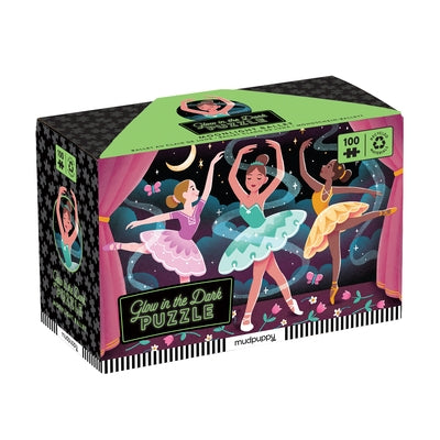 Moonlight Ballet 100 Piece Glow in the Dark Puzzle by Mudpuppy