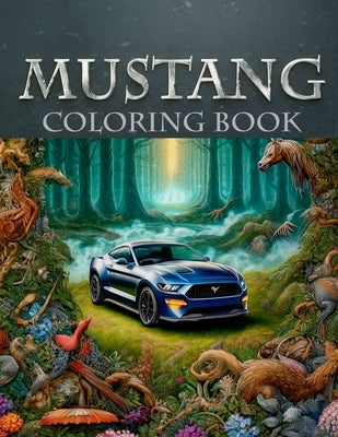 Mυʂƚαɳɠ Coloring Book: A collection of hyper-realistic coloring pictures of more than 30 cool sports cars, supercars and by Ingram Art, Annette