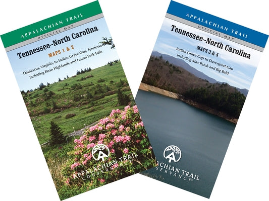 Appalachian Trail Tennessee-North Carolina Map Set by Appalachian Trail Conservancy