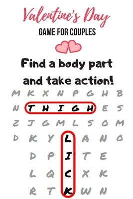 Valentine's Day Game for Couples: Word Search Challenge for Adults Naughty Foreplay Large Print Romantic Puzzle Book for Boyfriend, Girlfriend, Husban by Books, Enamoured