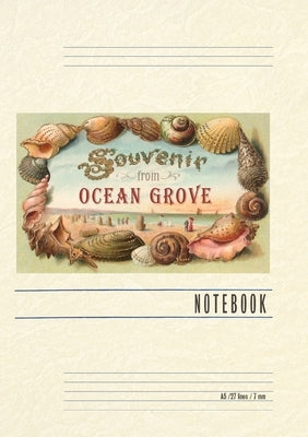 Vintage Lined Notebook Greetings from Ocean Grove, New Jersey by Found Image Press