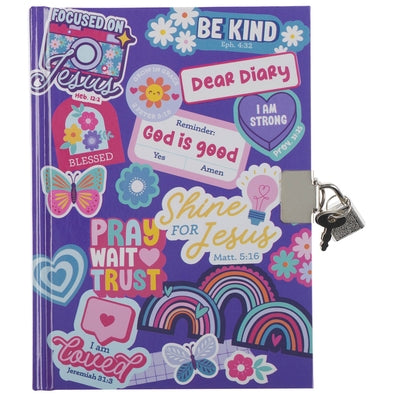 Diary Hc Shine for Jesus Matt. 5:16 by Christian Art Gifts