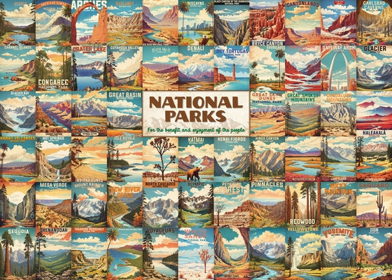 National Parks 1000-Piece Jigsaw Puzzle by Peter Pauper Press Inc