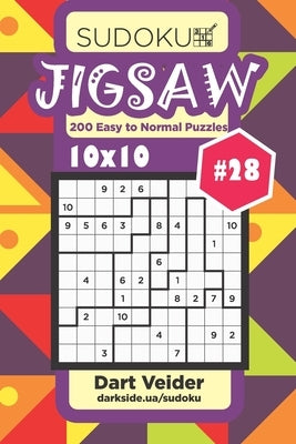 Sudoku Jigsaw - 200 Easy to Normal Puzzles 10x10 (Volume 28) by Veider, Dart