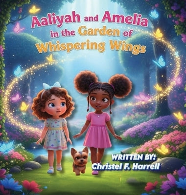 Aaliyah and Amelia in the Garden of Whispering Wings by Finley-Harrell, Christel