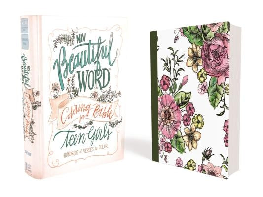 NIV, Beautiful Word Coloring Bible for Teen Girls, Hardcover: Hundreds of Verses to Color by Zondervan