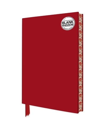 Ruby Red Blank Artisan Notebook (Flame Tree Journals) by Flame Tree Studio