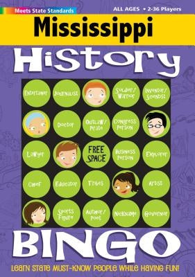 Mississippi History Bingo Game! by Gallopade International