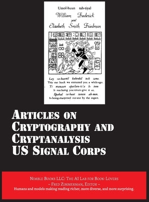 Articles on Cryptography and Cryptanalysis by Us Signal Corps