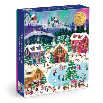 Joy Laforme Northern Lights 1000 Piece Foil Puzzle by Galison, Galison