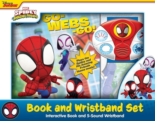 Disney Junior Marvel Spidey and His Amazing Friends: Go-Webs-Go! Book and Wristband Sound Book Set [With Battery] by Pi Kids