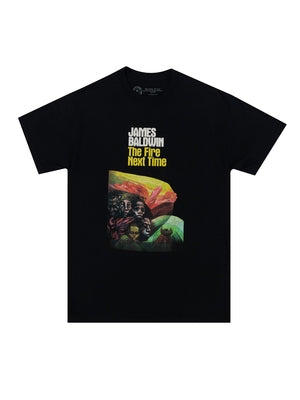 James Baldwin: The Fire Next Time Unisex T-Shirt Large by Out of Print