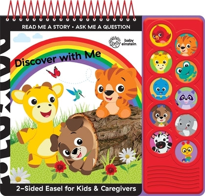 Baby Einstein: Discover with Me 2-Sided Easel for Kids & Caregivers Sound Book: 2-Sided Easel for Kids & Caregivers by Pi Kids