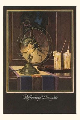 Vintage Journal Refreshign Drafts, Electric Fan by Found Image Press
