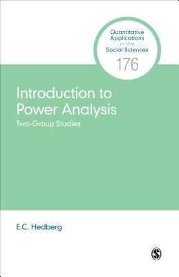 Introduction to Power Analysis: Two-Group Studies by Hedberg, E. C.