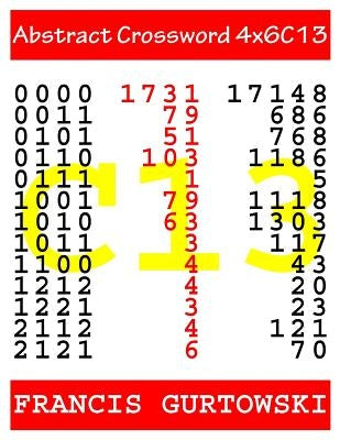 Abstract Crossword 4x6C13 by Gurtowski, Francis