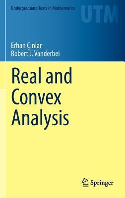 Real and Convex Analysis by Çınlar, Erhan