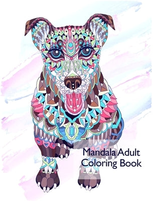 Mandala Adult Coloring Book: Coloring Book "50 cool animals" with a ridiculously easy and relaxing design by Kelly, Stephen
