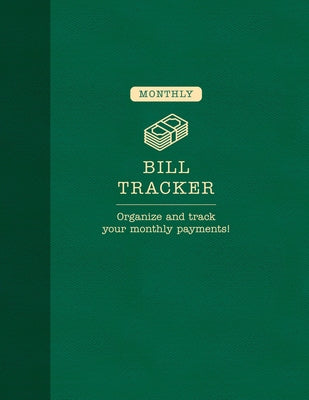 Monthly Bill Tracker by Peter Pauper Press Inc