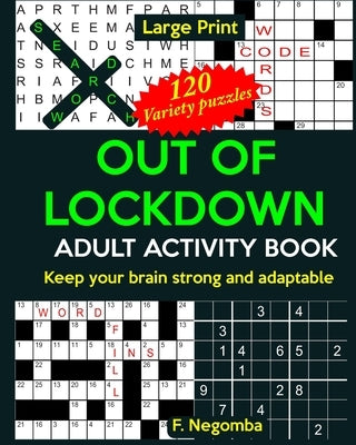 Out of Lockdown Adult Activity Book by Negomba, F.