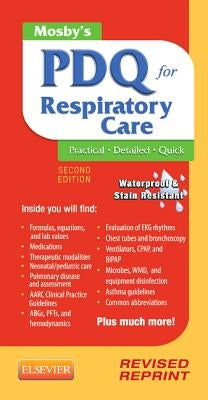 Mosby's PDQ for Respiratory Care by Corning, Helen Schaar