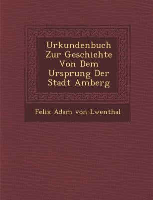 Urkundenbuch Zur Geschichte Von Dem Ursprung Der Stadt Amberg by Felix Adam Von L. Wenthal