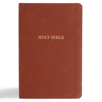 KJV Thinline Bible, Burnt Sienna Leathertouch by Holman Bible Publishers