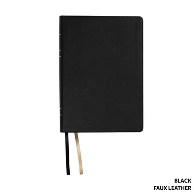Lsb Inside Column Reference, Paste-Down, Black Faux Leather, Indexed by Steadfast Bibles