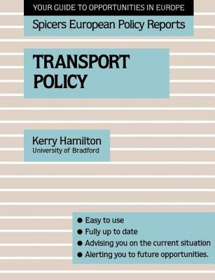 Transport Policy by Hamilton, Kerry