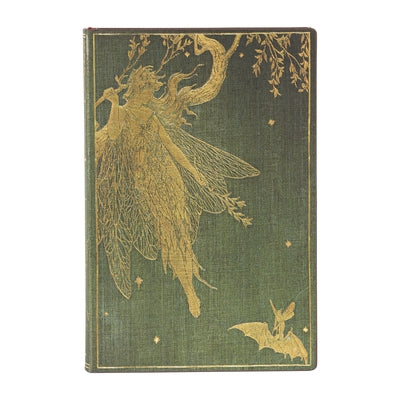 Paperblanks Olive Fairy Lang's Fairy Books Softcover Flexi Mini Lined Elastic Band Closure 208 Pg 80 GSM by Paperblanks