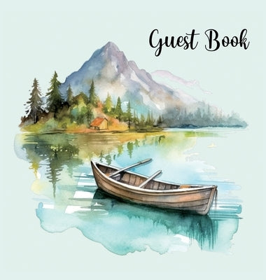 Guest book (hardback), comments book, guest book to sign, vacation home, holiday home, visitors comment book by Bell, Lulu and