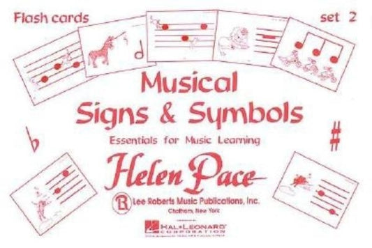 Flash Cards: Musical Signs and Symbols Set 2 by Pace, Robert