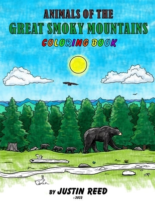 Animals of the Great Smoky Mountains Coloring Book by Reed, Justin