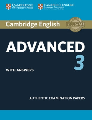 Cambridge English Advanced 3 Student's Book with Answers by 