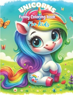 unicorns: Fun coloring book by M, Mk