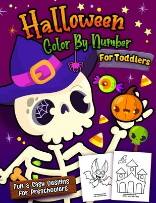 Color By Number - Halloween Edition by Hall, Harper