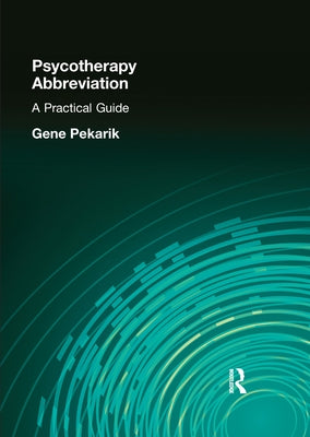 Psychotherapy Abbreviation by Trepper, Terry S.