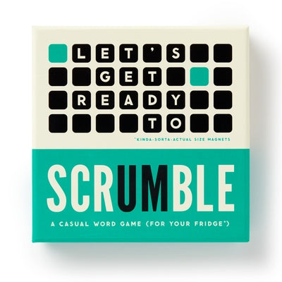 Scrumble Magnetic Fridge Game by Brass Monkey