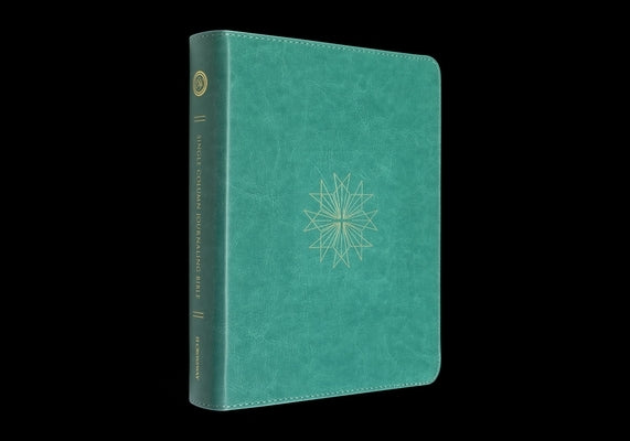 ESV Single Column Journaling Bible (Trutone, Teal, Resplendent Cross Design) by 