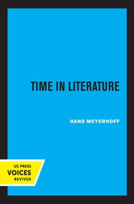 Time in Literature by Meyerhoff, Hans