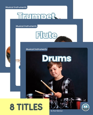 Musical Instruments (Set of 8) by Rebman, Nick
