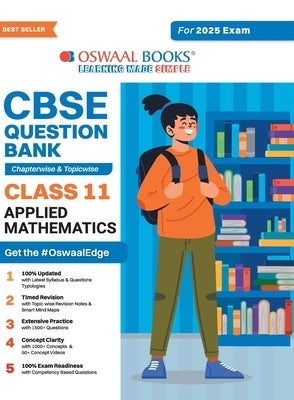 Oswaal CBSE Question Bank Class 11 Applied Mathematics, Chapterwise and Topicwise Solved Papers For 2025 Exams by Oswaal Editorial Board