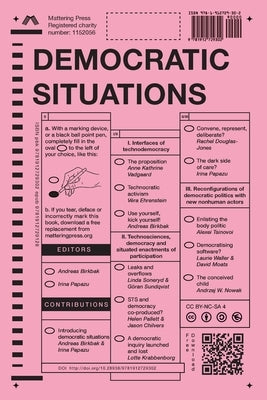 Democratic Situations by Birkbak, Andreas