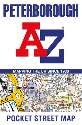 Peterborough A-Z Pocket Street Map by A-Z Maps