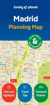 Lonely Planet Madrid City Map 2 by Planet, Lonely