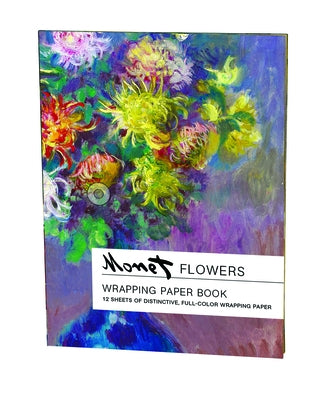 Flowers, Claude Monet: Wrapping Paper Book by Teneues