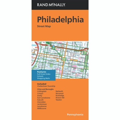 Rand McNally Folded Map: Philadelphia Street Map by Rand McNally