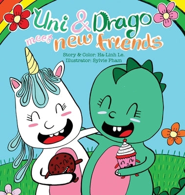 Uni & Drago meet new friends by Le, Ha-Linh